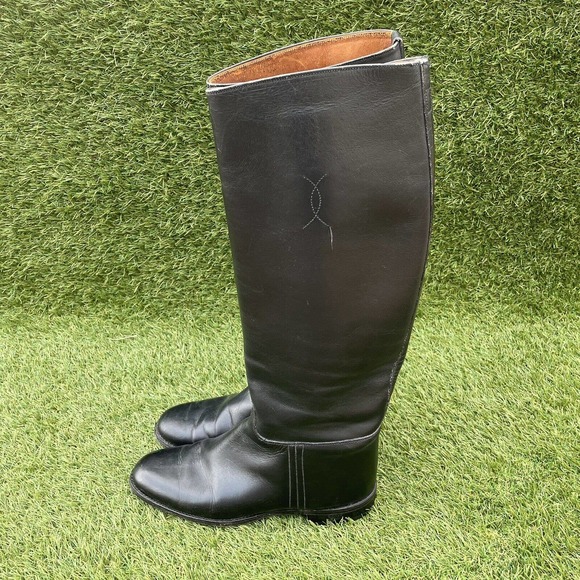 Churchill Women’s English Leather Equestrian Riding Boots Women’s Size 7.5 - Picture 2 of 16